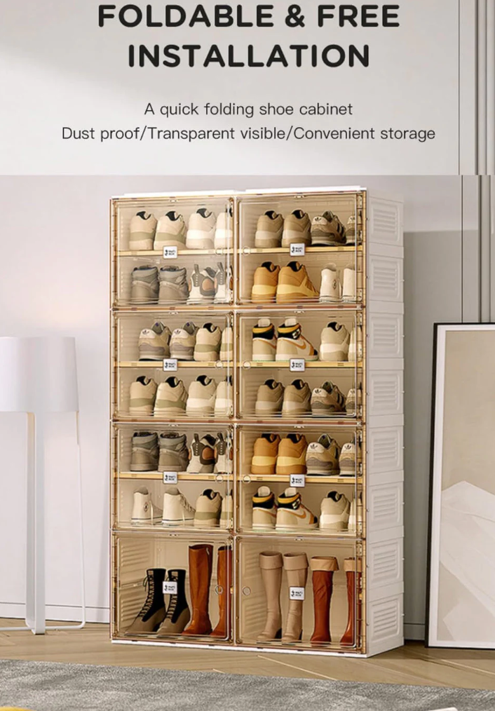 🔥 Premium Shoe Rack Shelf 8 Layer | BOGO & 5-Year Warranty!