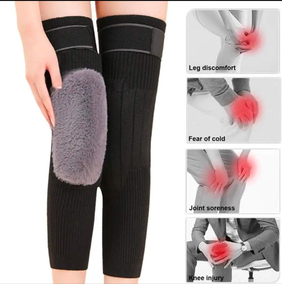 ⭐ WinterGuard™ Knee Warmers (2 Pcs)